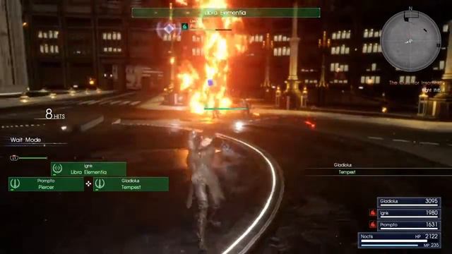 FINAL FANTASY XV - Ifrit vs. Bahamut & Shiva смотреть онлайн