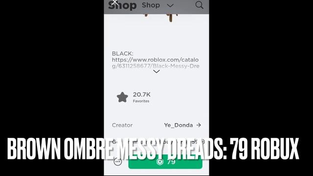 HOW TO MAKE DREADS HAIR COMBO! | ROBLOX DREADS HAIR COMBO | HAIR COMBOS ROBLOX BOY DREADS смотреть онлайн