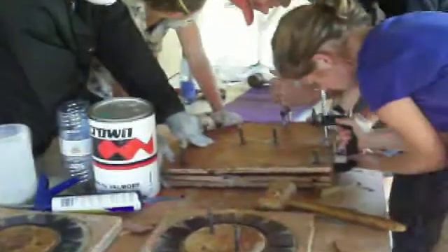 Sealing up the first stator mould nice and tight смотреть онлайн
