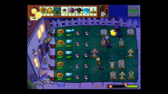 [HD] Plants vs Zombies Adventure Level 2-9 [iPad Gameplay] смотреть онлайн