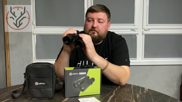 Новый бинокль с дальномером! ? Лазерный дальномер Arkon 10x42 LRF 3000B смотреть онлайн