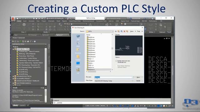 Creating Custom PLC Styles To Fit Your Design Standards in AutoCAD Electrical смотреть онлайн