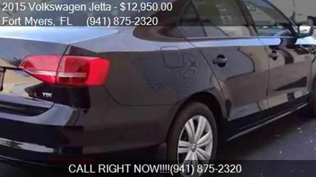 2015 Volkswagen Jetta TDI S 4dr Sedan 6A for sale in Fort My смотреть онлайн