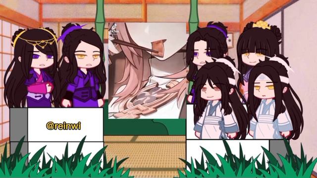 🌸 ( ( Mdzs React To Wei Ying As...) )︰mdzs︰reaction ︰gacha Club︰genshin・🌸