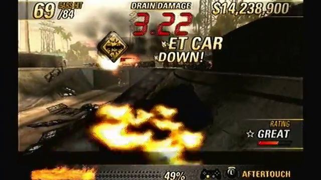 Burnout Revenge: Rank 4 - Angel Valley: Crash - Drain Damage (Perfect Rating) смотреть онлайн