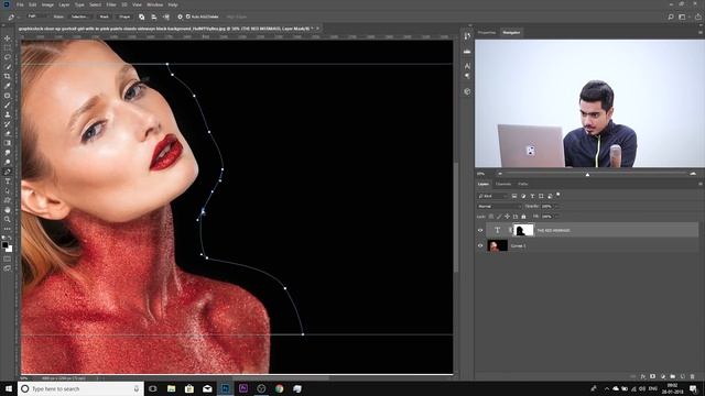 How to Wrap Text Around Image Like Magazines in Photoshop смотреть онлайн