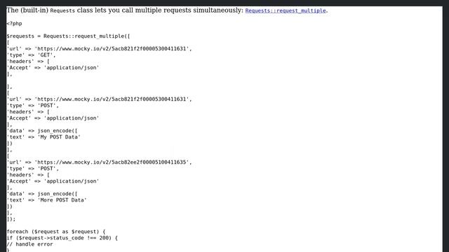 Wordpress: How to run multiple Async HTTP requests in Wordpress? смотреть онлайн