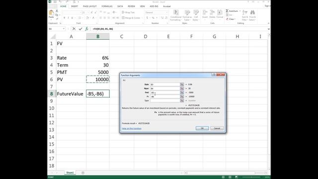 Microsoft Excel 2013 Training - Future Value and Present Value смотреть онлайн