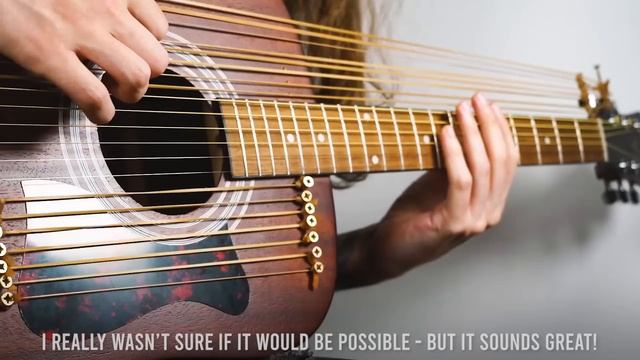 21 STRING ACOUSTIC GUITAR SOLO смотреть онлайн