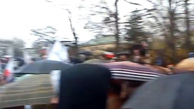 MARSZ W OBRONIE TV TRWAM WARSZAWA cz 37 BELWEDER смотреть онлайн