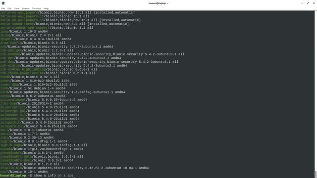 Linux basics - APT package management смотреть онлайн