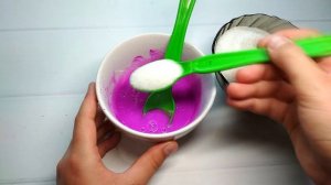 СЛАЙМ ИЗ САХАРА / КАК СДЕЛАТЬ СЛАЙМ ИЗ 2 ИНГРЕДИЕНТОВ БЕЗ ТЕТРАБОРАТА НАТРИЯ