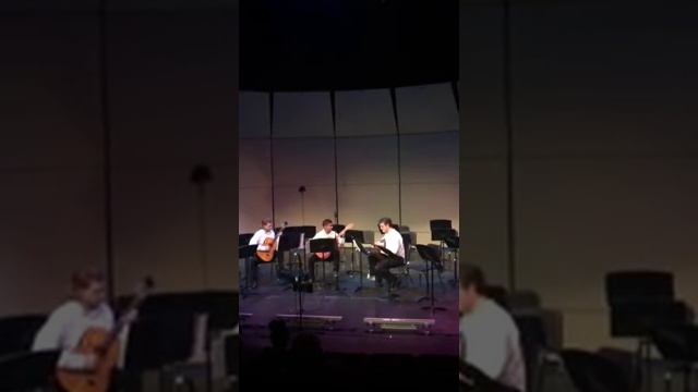 "Gypsy Dance" from Carmen, George Bizet. Arranged for three guitars by Rick Flores. смотреть онлайн