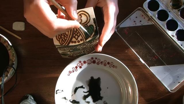 Шкатулка. Zentangle&Pyrography смотреть онлайн