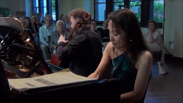 Johannes Brahms E minor Sonata for ´Cello and Piano Op 38 - Oren Shevlin & Mariko Ashikawa смотреть онлайн
