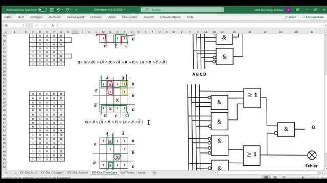 Optimales Schaltnetz mit Don't Cares, Fehlermeldung und Sperre kritischer Zustände / Digitaltechnik смотреть онлайн