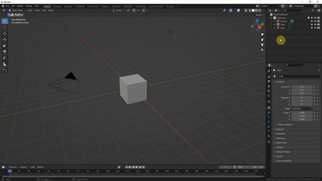 How to lock object from selection in Blender смотреть онлайн