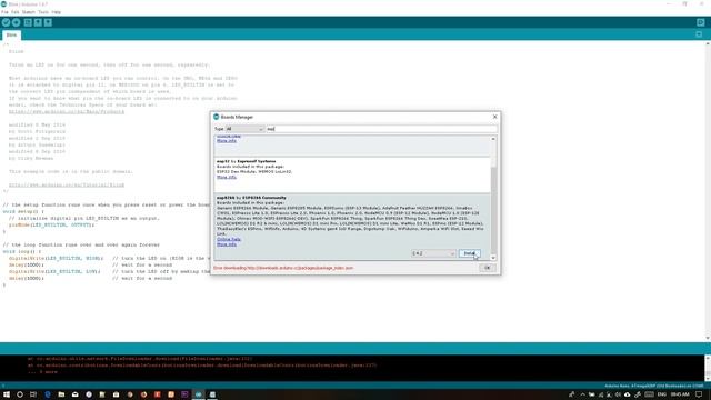 Add ESP32 and NodeMCU ( ESP8266 ) to Arduino IDE смотреть онлайн