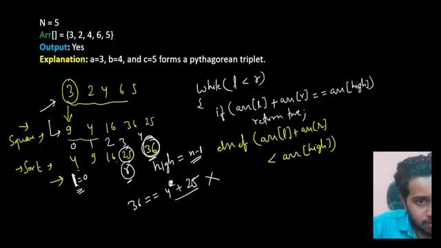 Pythagorean Triplet | Find Pythagorean Triplet in Array | Coder Army Sheet | C++ | Java смотреть онлайн