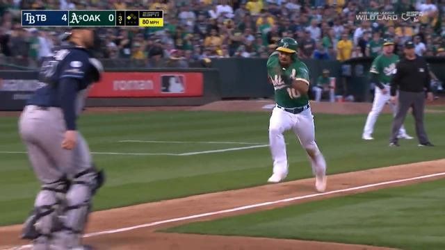 Charlie Morton, Yandy Diaz power Rays past A's in WC game | AL Wild Card Game Highlights смотреть онлайн