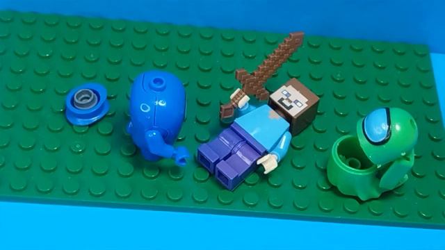 Амонг ас VS Minecraft смотреть онлайн