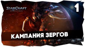 ✨Полное прохождение Starcraft Remastered► Кампания Зергов [1]