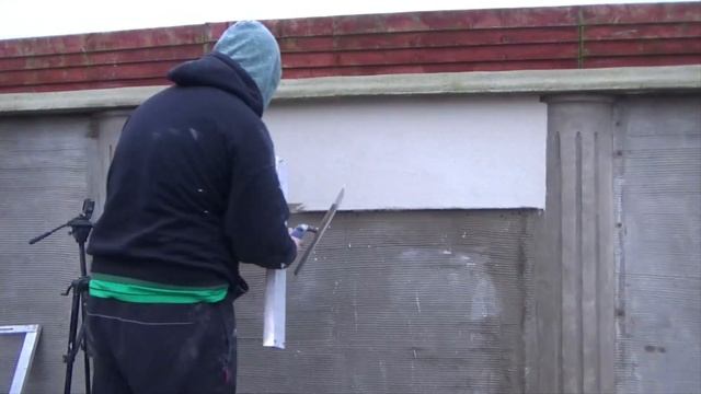 K Rend Finishing & Ashlar Cutting in synthetic render demonstration смотреть онлайн