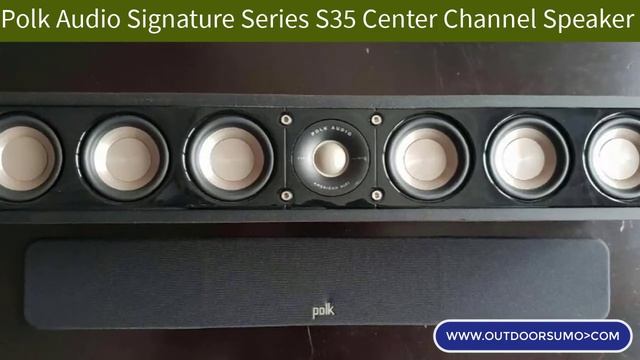 Polk Audio Signature Series S35 Center Channel Speaker Surround Sound Power Port Technology by ODS смотреть онлайн