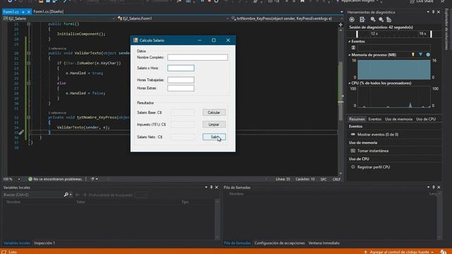 Programación en C# - Ejercicio 2 - Calculo de Salario смотреть онлайн