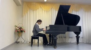 1  Ф.  Бургмюллер Песня пряхи, исп.  Сеидова Мадина,  8 кл.