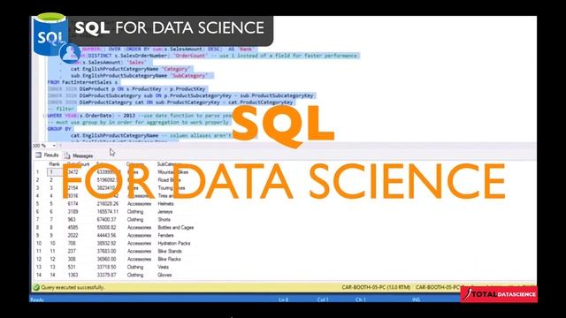 Master SQL For Data Science смотреть онлайн