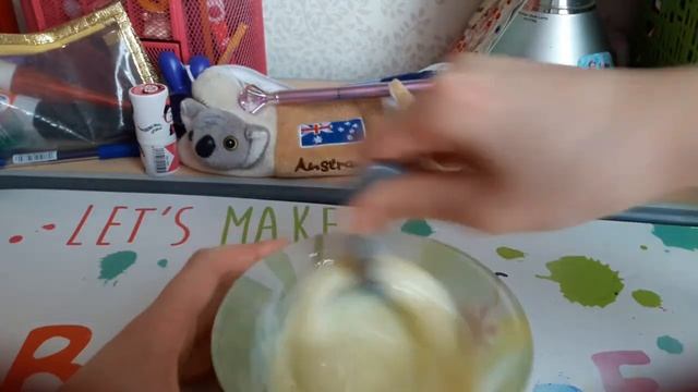 Слайм из клея,соды и капель для линз. смотреть онлайн