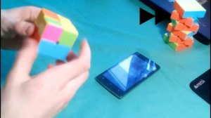 Собрал 100 раз Кубик Рубика 2х2х2 (Collected 100 times Rubik's Cube 2x2x2)