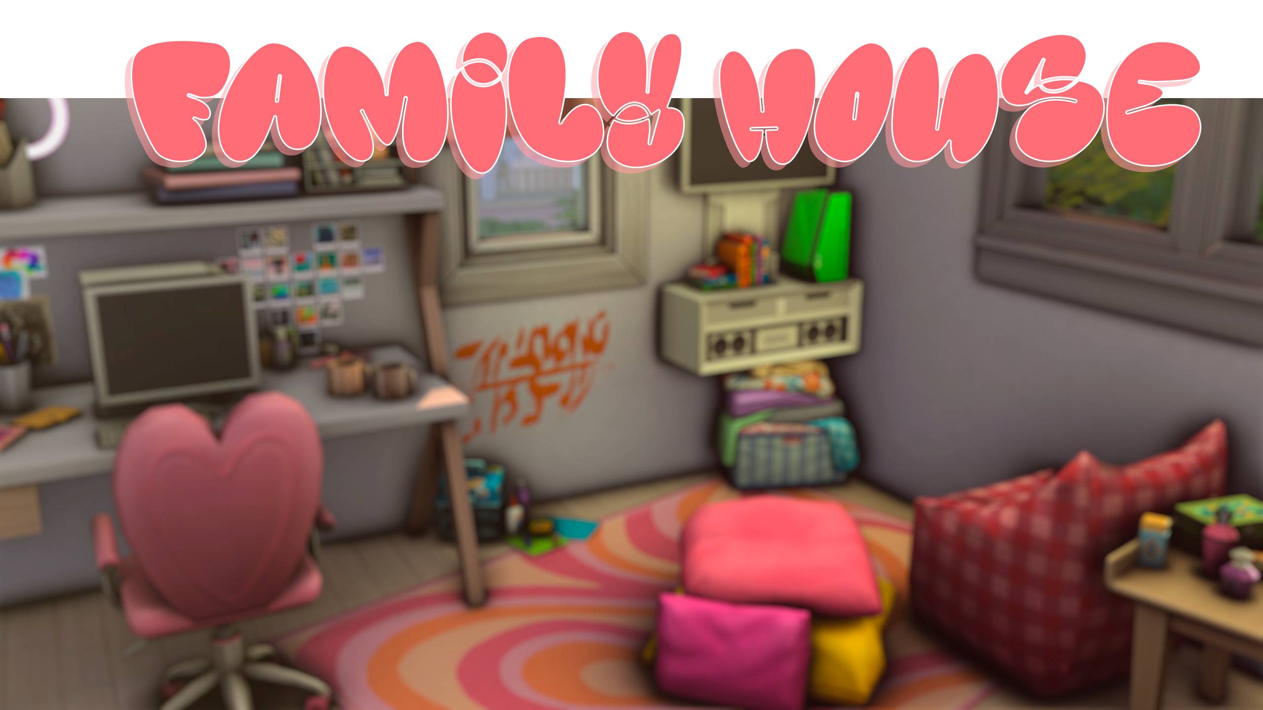 СЕМЕЙНЫЙ ДОМ🏠|NO CC|ОТВЕЧАЮ НА ВАШИ ВОПРОСЫ|SIMS 4