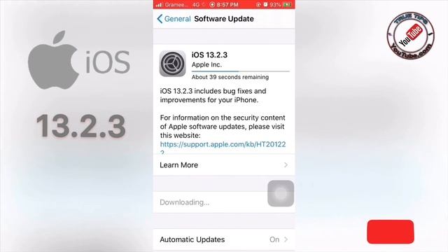 iOS 13.2.3 Release | Update iOS 13.2.3 Without WiFi | iPhone Update Without Wifi смотреть онлайн