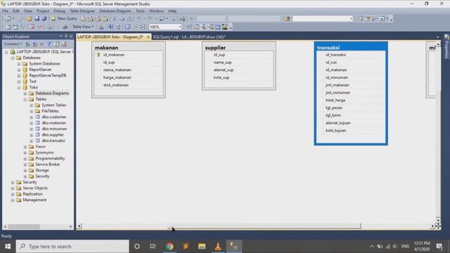 Membuat Primary Key, Foreign Key, dan Relasi antar Tabel pada SQL Server смотреть онлайн