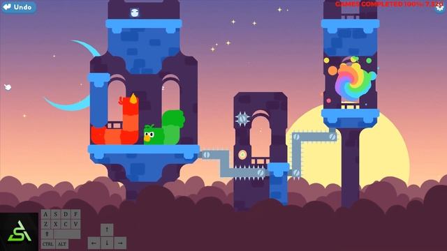 [STEAM] 100% Achievement Gameplay: Snakebird [SOLUTIONS] смотреть онлайн