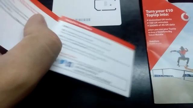 Покупка на Ebay сим-карты Vodafon для интернета по Европе смотреть онлайн