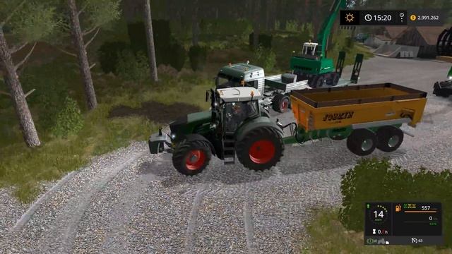 FS17 - Forestry and Farming on The Valley The Old Farm 101 смотреть онлайн