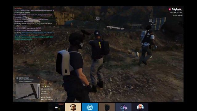 КОПЫ НЕ МОГУТ СКРЫТЬСЯ ОТ АЙБИШНИКА в GTA RP / MAJESTIC RP смотреть онлайн