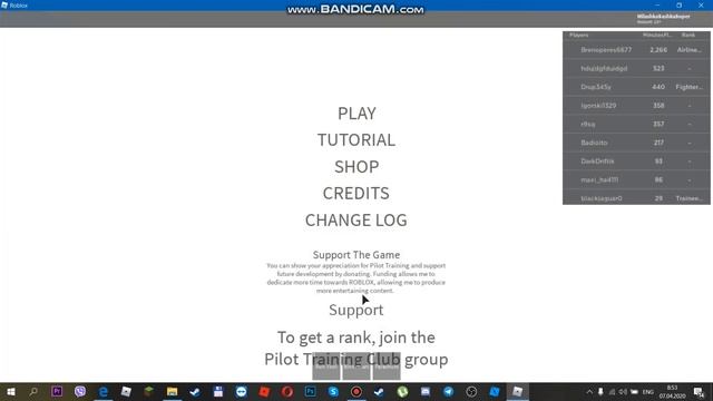 Как получить любой ранг в Pilot Training Flight Simulator Roblox. PTFSR. смотреть онлайн