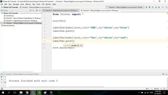 Python GUI with Tkinter - 04 - Fitting Widgets in your Layout in Hindi/Urdu смотреть онлайн