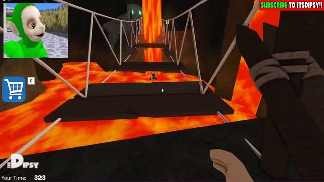 ? 100% IMPOSSIBLE ROBLOX GAME | Dipsy Plays Roblox Getting Ovet It