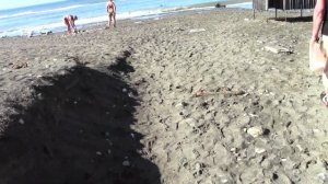 2). Абхазия. Сухум. Гостиница МВО Бриз.. Территория после ливня. 20 августа, 2021 год.