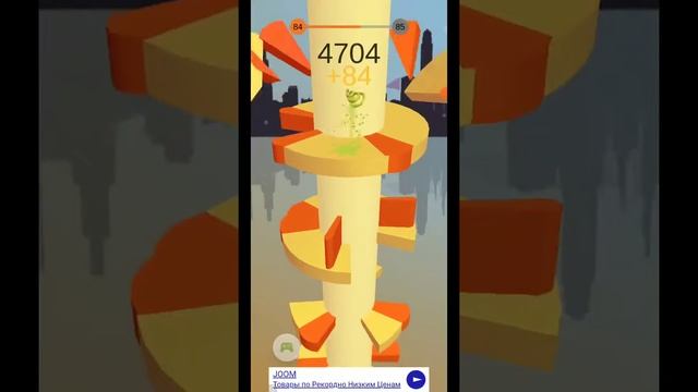 Helix Jump. Баг в игре. смотреть онлайн