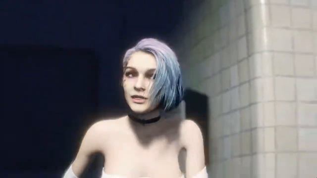 Jill Valentine Vixen White Latex Resident Evil 3 Version Scar Face Evangelion Rei Loo смотреть онлайн
