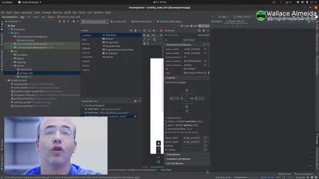 Android Studio | É assim que se deve criar layouts utilizando o Constraint Layout | Kotlin смотреть онлайн