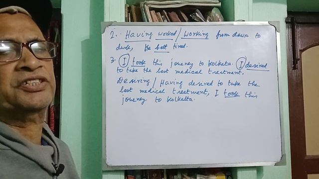 #COMBINING TWO OR MORE THAN TWO SIMPLE SENTENCES INTO ONE SIMPLE SENTENCE BY USING PARTICIPLE. смотреть онлайн