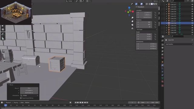 3D Low Poly Dungeon Room / Blender Timelapse / Blender Visualization / Modeling 2 hours 33 minutes смотреть онлайн