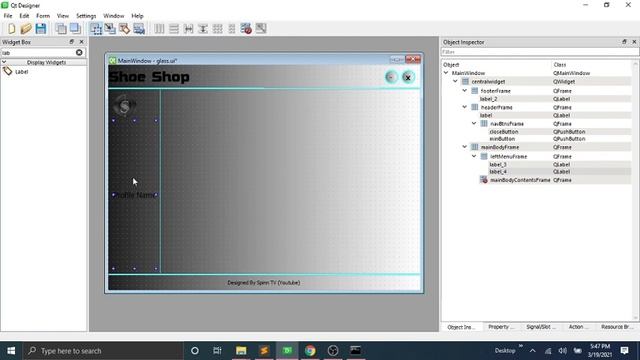 Glass Material | Transparent | Translucent Window [Python, Pyside, Pyqt, QT] Modern GUI | Flat UI смотреть онлайн
